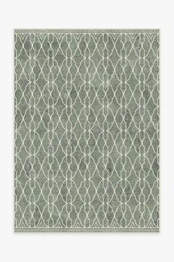 New 🎉 Ruggable Grogu™ Trellis Sage Green Rug 🌟