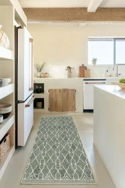 New 🎉 Ruggable Grogu™ Trellis Sage Green Rug 🌟 -Outdoor Rugs Store grogu trellis sage green C RC SW026 27