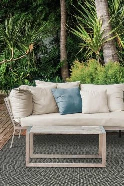 Best deal ⭐ Ruggable Outdoor Halo Diamond Black Rug 🌟 -Outdoor Rugs Store halo diamond black C RC OD004 57