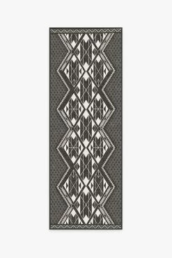 Buy 🔔 Ruggable Halona Charcoal Rug 😀 -Outdoor Rugs Store halona charcoal A RC 0690 27 V2