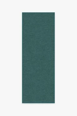 Best Pirce 👍 Ruggable Heathered Solid Teal Blue Rug 🛒 -Outdoor Rugs Store heathered solid teal blue B RC PU004 27