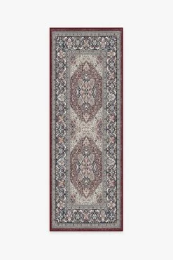 Deals 🤩 Ruggable Hendesi Heriz Bordeaux Rug 🔔 -Outdoor Rugs Store hendesi heriz bordeaux A RC 0503 27 V3