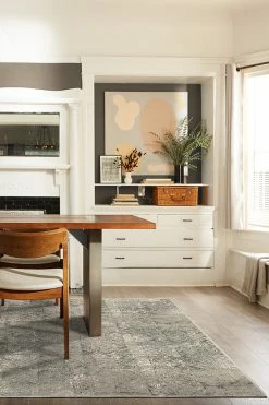 Brand new 👍 Ruggable Herringbone Batik Ash Grey Rug 😉 -Outdoor Rugs Store herringbone batik ash grey C RC 0407 57 V2