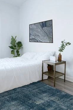 Flash Sale 💯 Ruggable Herringbone Batik Ocean Blue Rug 🎉 -Outdoor Rugs Store herringbone batik ocean blue C RC 0406 57