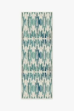 Best Pirce ⭐ Ruggable Hesperia Teal Rug ⌛ -Outdoor Rugs Store hesperia teal A RC 0739 27 V2