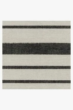 Wholesale ⭐ Ruggable Hudson Stripe Black Rug 🎁 -Outdoor Rugs Store hudson stripe black D RC 0632 27