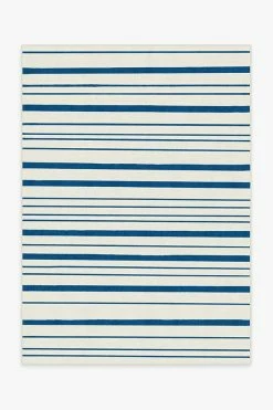 Best Pirce 👍 Ruggable Hudson Stripe Indigo Rug ⭐