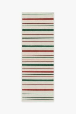 Hot Sale ๐ Ruggable Hudson Stripe Red & Green Rug ๐ 12 Hot Sale ๐ Ruggable Hudson Stripe Red & Green Rug ๐ -Outdoor Rugs Store hudson stripe red green A RC XM002 27 V2