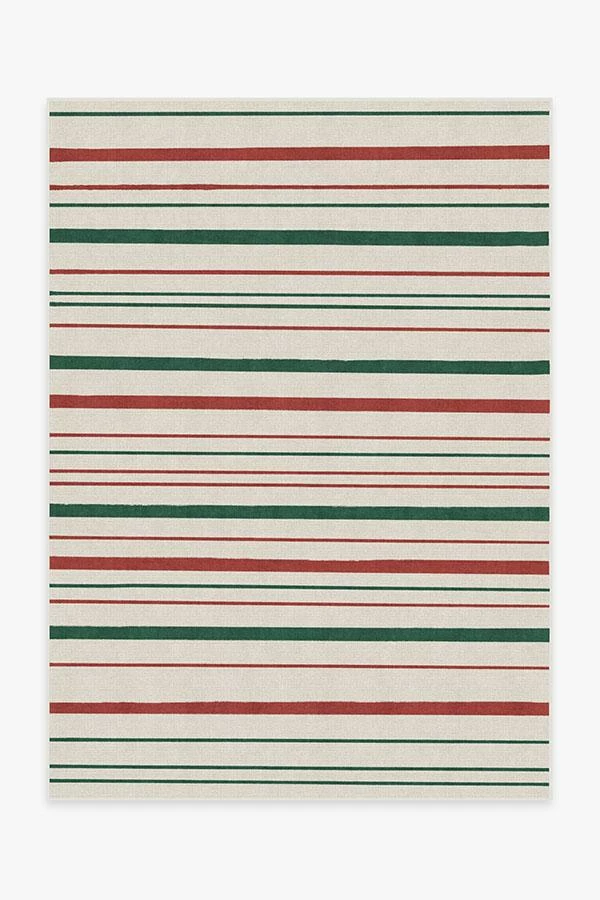 Hot Sale ๐ Ruggable Hudson Stripe Red & Green Rug ๐ 1 Hot Sale ๐ Ruggable Hudson Stripe Red & Green Rug ๐