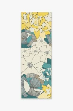 Budget 🛒 Ruggable Imbali Turquoise Rug ❤️ -Outdoor Rugs Store imbali turquoise A RC 0576 27 V2