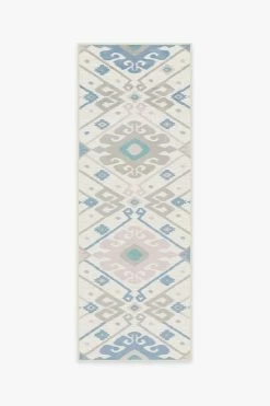 Coupon ❤️ Ruggable Inik Ikat Pastel Rug 🧨 -Outdoor Rugs Store inik ikat pastel A RC BY012 27 V2