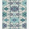 Best Pirce ❤️ Ruggable Inik Ikat Teal Rug 🔔