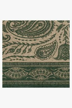 Budget 🎁 Ruggable Iris Apfel 🌞 Summer Of Love Forest Green Rug 😀 -Outdoor Rugs Store iris apfel summer of love forest green D RC IA018 57
