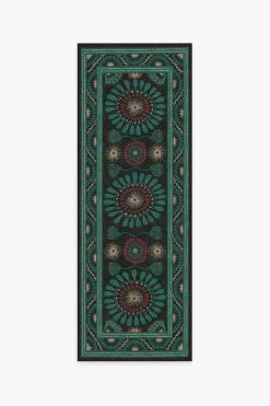 Deals 😀 Ruggable Iris Apfel Suzani Mosaic Lagoon Rug 🧨 -Outdoor Rugs Store iris apfel suzani mosaic lagoon A RC IA021 27