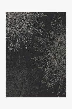 Best Sale 🛒 Ruggable Sale Jellyfish Bloom Charcoal Rug ✨
