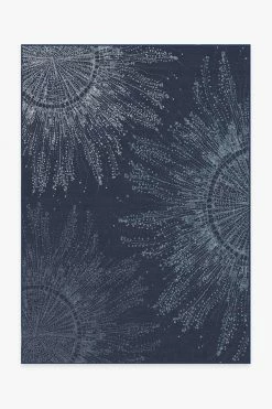 Outlet 🧨 Ruggable Sale Jellyfish Bloom Navy Rug ⌛