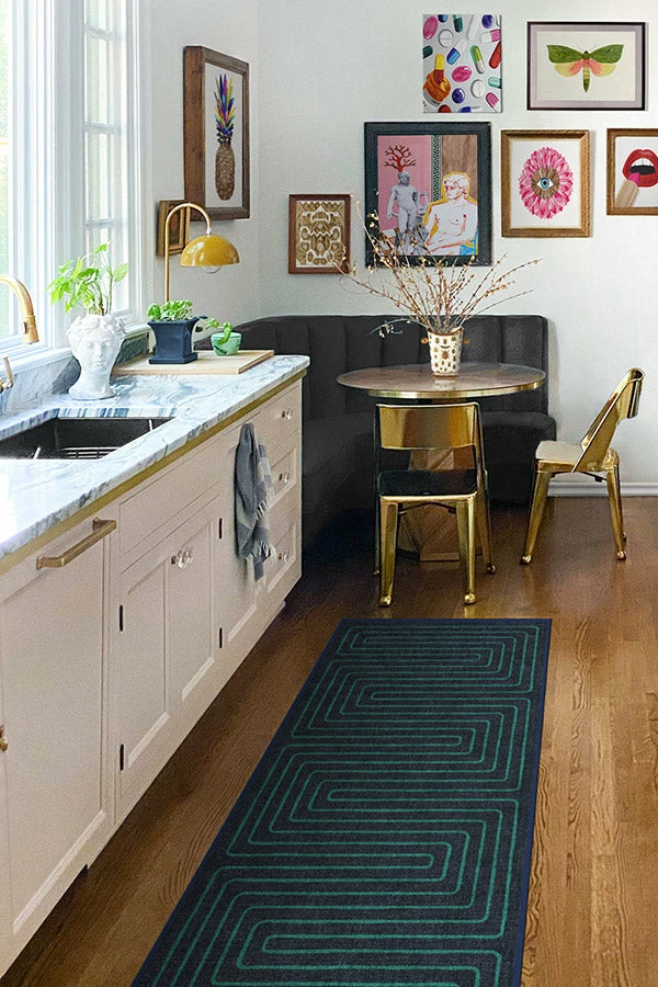 Best deal ✨ Ruggable Jonathan Adler Labyrinth Navy & Teal Rug 🛒 8 Best deal ✨ Ruggable Jonathan Adler Labyrinth Navy & Teal Rug 🛒 - Image 8