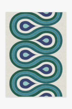 Cheap ⭐ Ruggable Jonathan Adler Milano Peacock Rug 🌟