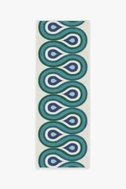 Cheap ⭐ Ruggable Jonathan Adler Milano Peacock Rug 🌟 -Outdoor Rugs Store jonathan adler milano peacock B RC JA005 27