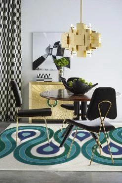 Cheap ⭐ Ruggable Jonathan Adler Milano Peacock Rug 🌟 -Outdoor Rugs Store jonathan adler milano peacock C RC JA005 57