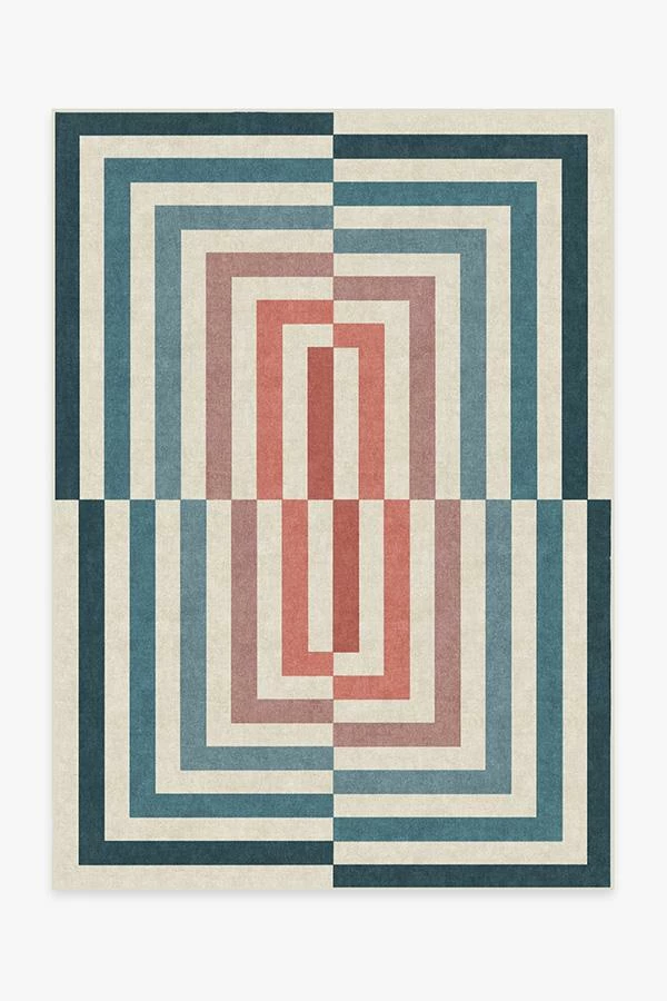 Best deal 😍 Ruggable Jonathan Adler Op Art Teal Rug 🎁 1 Best deal 😍 Ruggable Jonathan Adler Op Art Teal Rug 🎁