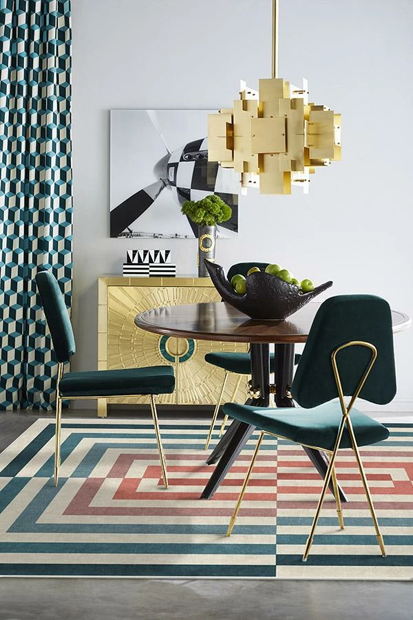 Best deal 😍 Ruggable Jonathan Adler Op Art Teal Rug 🎁 4 Best deal 😍 Ruggable Jonathan Adler Op Art Teal Rug 🎁 - Image 4