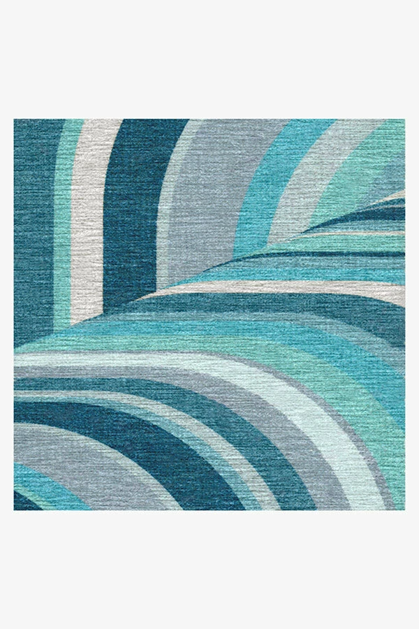 New ๐ Ruggable Jonathan Adler Waterfall Ocean Blue Rug ๐ 3 New ๐ Ruggable Jonathan Adler Waterfall Ocean Blue Rug ๐ - Image 3