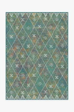 Coupon 👏 Ruggable Kavi Diamond Polychrome Rug 😀
