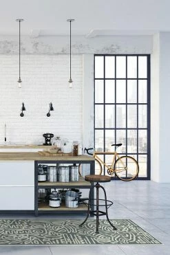 Flash Sale 😉 Ruggable Keith Haring Freestyle Slate Green 🤩 -Outdoor Rugs Store keith haring freestyle slate green C RC KH023 27