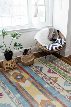 Cheap 👏 Ruggable Kilim Batik Multicolor Rug 😉 -Outdoor Rugs Store kilim batik multicolor C RC 0176 57