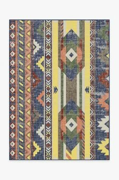 Best deal 🧨 Ruggable Kilim Batik Navy Rug 👍