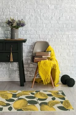 Deals ⌛ Ruggable Sale Lemonade Yellow Rug ✨ -Outdoor Rugs Store lemonade yellow C RC TP010 27