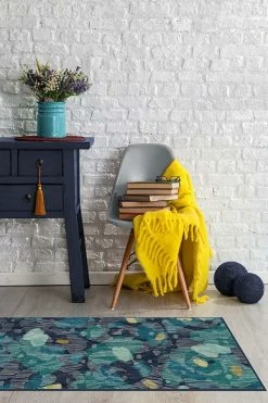Outlet 🧨 Ruggable Leona Midnight Blue Rug 🔥 -Outdoor Rugs Store leona midnight blue C RC 0670 27 753ed972 6199 4bc4 8f4b b8edbc4d0680