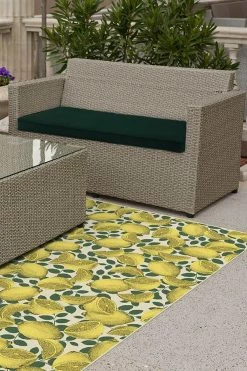 Flash Sale 🔥 Ruggable Outdoor Limoncello Yellow Rug 👍 -Outdoor Rugs Store limoncello yellow C RC OD011 57