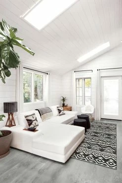 Budget ⭐ Ruggable Linear Diamond Black Rug ⭐ -Outdoor Rugs Store linear diamond black C RC 0208 57