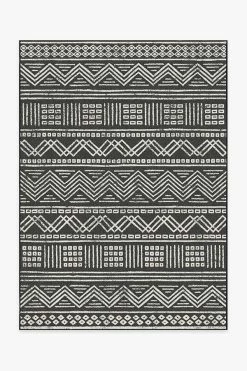 Buy 🧨 Ruggable Outdoor Loma Black Rug 👍
