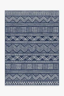 Best Pirce 🤩 Ruggable Outdoor Loma Royal Blue Rug 🎁