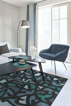 Buy ⭐ Ruggable Lumen Blue Rug ⌛ 11 Buy ⭐ Ruggable Lumen Blue Rug ⌛ -Outdoor Rugs Store lumen blue C RC 0721 57