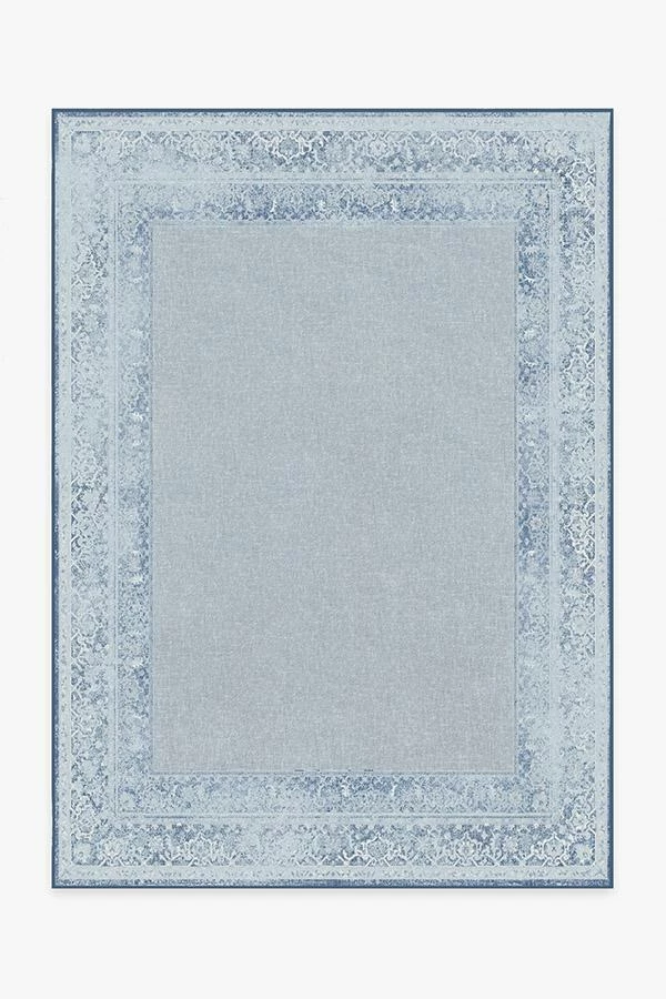 Deals ❤️ Ruggable Maral Border Blue Rug 🥰 1 Deals ❤️ Ruggable Maral Border Blue Rug 🥰