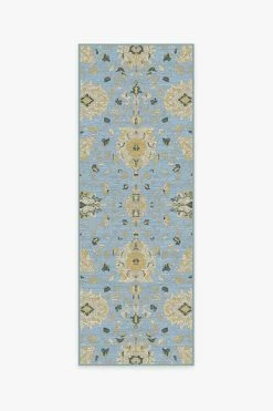 Coupon ✨ Ruggable Marie Pale Blue Rug 🤩 -Outdoor Rugs Store marie pale blue A RC 0186 27
