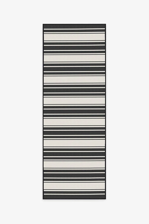 Best deal ๐ Ruggable Outdoor Marina Stripe Black Rug ๐ 5 Best deal ๐ Ruggable Outdoor Marina Stripe Black Rug ๐ - Image 5