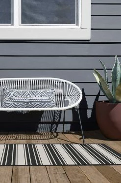 Best deal ๐ Ruggable Outdoor Marina Stripe Black Rug ๐ 15 Best deal ๐ Ruggable Outdoor Marina Stripe Black Rug ๐ -Outdoor Rugs Store marina stripe black C RC TR009 27