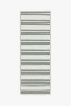 New ⭐ Ruggable Outdoor Marina Stripe Grey Rug 💯 -Outdoor Rugs Store marina stripe grey A RC TR010 27 V2