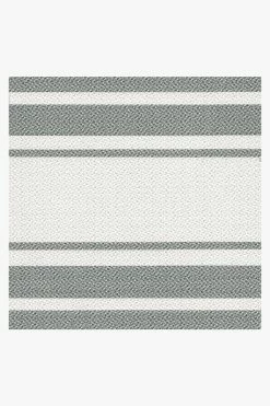 New ⭐ Ruggable Outdoor Marina Stripe Grey Rug 💯 -Outdoor Rugs Store marina stripe grey D RC TR010 27
