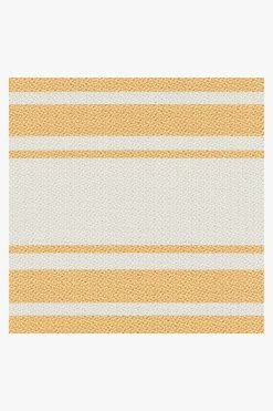 Outlet 👏 Ruggable Outdoor Marina Stripe Yellow Rug ⌛ -Outdoor Rugs Store marina stripe yellow D RC TR012 57