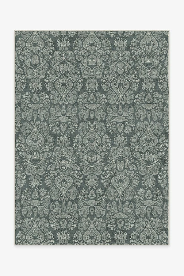 Best deal ✔️ Ruggable Marvel Damask Jade Green Rug ✨ 2 Best deal ✔️ Ruggable Marvel Damask Jade Green Rug ✨ - Image 2