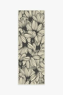 Cheapest 🌟 Ruggable Meena Black & White Rug ✨ -Outdoor Rugs Store meena black white A RC 0561 27 V2