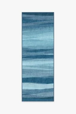 Hot Sale ⭐ Ruggable Meridian Blue Rug 🛒 -Outdoor Rugs Store meridian blue A RC 0317 27