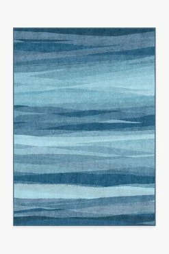 Hot Sale โญ Ruggable Meridian Blue Rug ๐