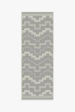 Buy 👍 Ruggable Outdoor Meseta Grey Rug ✔️ -Outdoor Rugs Store meseta grey A RC OD042 27 V2